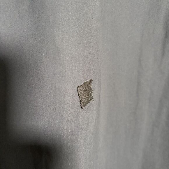 Lululemon T-Shirt Women's Small Black Mesh Long Sleeve Ruffle Athletic Tee Shirt - Picture 6 of 10